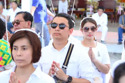 ประมวลภาพพิธีหล่อองค์ท้าวเวสสุวรรณองค์ใหญ่ วัดจุฬามณี ปี ๒๕๖๐