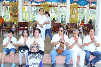 ประมวลภาพพิธีหล่อองค์ท้าวเวสสุวรรณองค์ใหญ่ วัดจุฬามณี ปี ๒๕๖๐