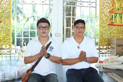 ประมวลภาพพิธีหล่อองค์ท้าวเวสสุวรรณองค์ใหญ่ วัดจุฬามณี ปี ๒๕๖๐