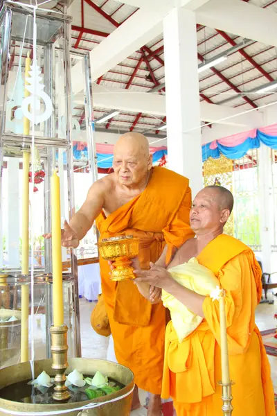 ประมวลภาพพิธีหล่อองค์ท้าวเวสสุวรรณองค์ใหญ่ วัดจุฬามณี ปี ๒๕๖๐