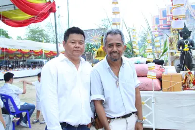 ประมวลภาพพิธีหล่อองค์ท้าวเวสสุวรรณองค์ใหญ่ วัดจุฬามณี ปี ๒๕๖๐