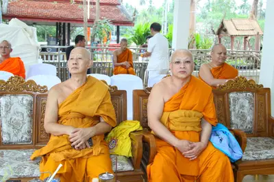 ประมวลภาพพิธีหล่อองค์ท้าวเวสสุวรรณองค์ใหญ่ วัดจุฬามณี ปี ๒๕๖๐