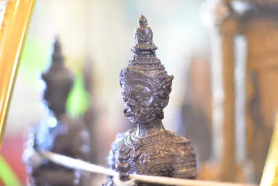 ประมวลภาพพิธีพุทธาภิเษกเหรียญเสมาบรมครู ท้าวเวสสุวรรณโณ รุ่นสร้างบารมี วัดจุฬามณี ปี ๒๕๖๐