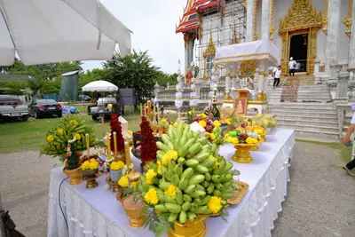 ประมวลภาพพิธีพุทธาภิเษกเหรียญเสมาบรมครู ท้าวเวสสุวรรณโณ รุ่นสร้างบารมี วัดจุฬามณี ปี ๒๕๖๐