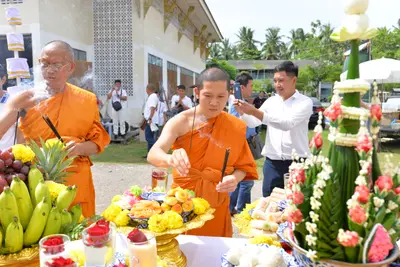 ประมวลภาพพิธีพุทธาภิเษกเหรียญเสมาบรมครู ท้าวเวสสุวรรณโณ รุ่นสร้างบารมี วัดจุฬามณี ปี ๒๕๖๐