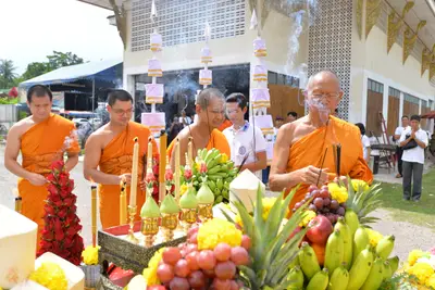 ประมวลภาพพิธีพุทธาภิเษกเหรียญเสมาบรมครู ท้าวเวสสุวรรณโณ รุ่นสร้างบารมี วัดจุฬามณี ปี ๒๕๖๐