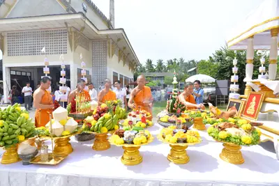 ประมวลภาพพิธีพุทธาภิเษกเหรียญเสมาบรมครู ท้าวเวสสุวรรณโณ รุ่นสร้างบารมี วัดจุฬามณี ปี ๒๕๖๐