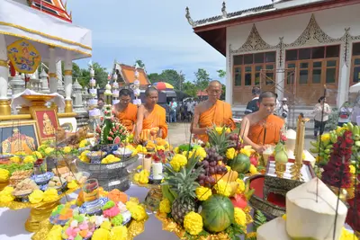 ประมวลภาพพิธีพุทธาภิเษกเหรียญเสมาบรมครู ท้าวเวสสุวรรณโณ รุ่นสร้างบารมี วัดจุฬามณี ปี ๒๕๖๐