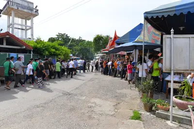 ประมวลภาพพิธีพุทธาภิเษกเหรียญเสมาบรมครู ท้าวเวสสุวรรณโณ รุ่นสร้างบารมี วัดจุฬามณี ปี ๒๕๖๐