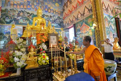 ประมวลภาพพิธีพุทธาภิเษกเหรียญเสมาบรมครู ท้าวเวสสุวรรณโณ รุ่นสร้างบารมี วัดจุฬามณี ปี ๒๕๖๐