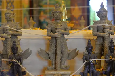 ประมวลภาพพิธีพุทธาภิเษกเหรียญเสมาบรมครู ท้าวเวสสุวรรณโณ รุ่นสร้างบารมี วัดจุฬามณี ปี ๒๕๖๐