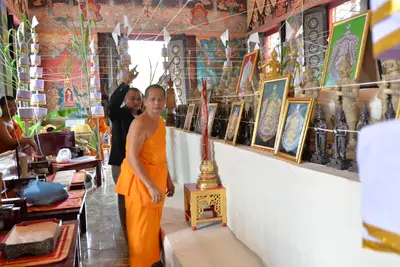 ประมวลภาพพิธีพุทธาภิเษกเหรียญเสมาบรมครู ท้าวเวสสุวรรณโณ รุ่นสร้างบารมี วัดจุฬามณี ปี ๒๕๖๐