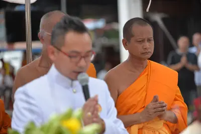 ประมวลภาพพิธีพุทธาภิเษกเหรียญเสมาบรมครู ท้าวเวสสุวรรณโณ รุ่นสร้างบารมี วัดจุฬามณี ปี ๒๕๖๐
