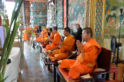 ประมวลภาพพิธีพุทธาภิเษกเหรียญเสมาบรมครู ท้าวเวสสุวรรณโณ รุ่นสร้างบารมี วัดจุฬามณี ปี ๒๕๖๐