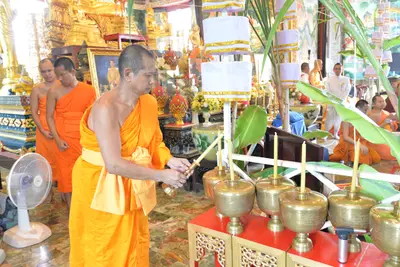 ประมวลภาพพิธีพุทธาภิเษกเหรียญเสมาบรมครู ท้าวเวสสุวรรณโณ รุ่นสร้างบารมี วัดจุฬามณี ปี ๒๕๖๐