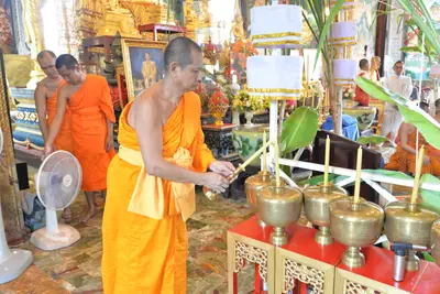 ประมวลภาพพิธีพุทธาภิเษกเหรียญเสมาบรมครู ท้าวเวสสุวรรณโณ รุ่นสร้างบารมี วัดจุฬามณี ปี ๒๕๖๐