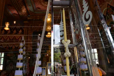 ประมวลภาพพิธีพุทธาภิเษกเหรียญเสมาบรมครู ท้าวเวสสุวรรณโณ รุ่นสร้างบารมี วัดจุฬามณี ปี ๒๕๖๐