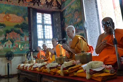 ประมวลภาพพิธีพุทธาภิเษกเหรียญเสมาบรมครู ท้าวเวสสุวรรณโณ รุ่นสร้างบารมี วัดจุฬามณี ปี ๒๕๖๐