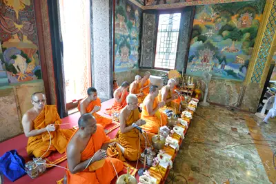 ประมวลภาพพิธีพุทธาภิเษกเหรียญเสมาบรมครู ท้าวเวสสุวรรณโณ รุ่นสร้างบารมี วัดจุฬามณี ปี ๒๕๖๐