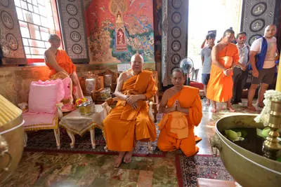ประมวลภาพพิธีพุทธาภิเษกเหรียญเสมาบรมครู ท้าวเวสสุวรรณโณ รุ่นสร้างบารมี วัดจุฬามณี ปี ๒๕๖๐