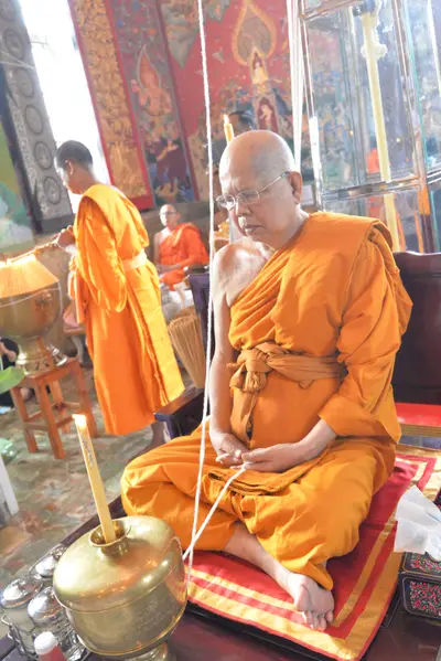 ประมวลภาพพิธีพุทธาภิเษกเหรียญเสมาบรมครู ท้าวเวสสุวรรณโณ รุ่นสร้างบารมี วัดจุฬามณี ปี ๒๕๖๐