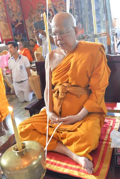 ประมวลภาพพิธีพุทธาภิเษกเหรียญเสมาบรมครู ท้าวเวสสุวรรณโณ รุ่นสร้างบารมี วัดจุฬามณี ปี ๒๕๖๐