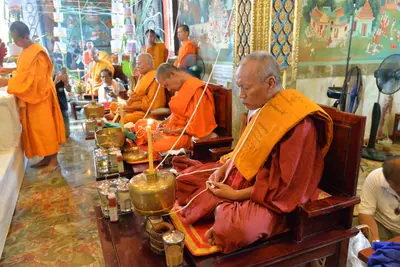 ประมวลภาพพิธีพุทธาภิเษกเหรียญเสมาบรมครู ท้าวเวสสุวรรณโณ รุ่นสร้างบารมี วัดจุฬามณี ปี ๒๕๖๐