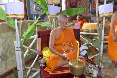 ประมวลภาพพิธีพุทธาภิเษกเหรียญเสมาบรมครู ท้าวเวสสุวรรณโณ รุ่นสร้างบารมี วัดจุฬามณี ปี ๒๕๖๐