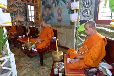 ประมวลภาพพิธีพุทธาภิเษกเหรียญเสมาบรมครู ท้าวเวสสุวรรณโณ รุ่นสร้างบารมี วัดจุฬามณี ปี ๒๕๖๐