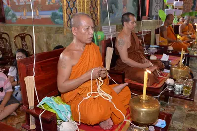 ประมวลภาพพิธีพุทธาภิเษกเหรียญเสมาบรมครู ท้าวเวสสุวรรณโณ รุ่นสร้างบารมี วัดจุฬามณี ปี ๒๕๖๐