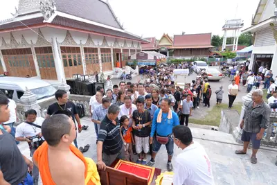 ประมวลภาพพิธีพุทธาภิเษกเหรียญเสมาบรมครู ท้าวเวสสุวรรณโณ รุ่นสร้างบารมี วัดจุฬามณี ปี ๒๕๖๐