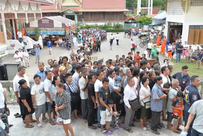 ประมวลภาพพิธีพุทธาภิเษกเหรียญเสมาบรมครู ท้าวเวสสุวรรณโณ รุ่นสร้างบารมี วัดจุฬามณี ปี ๒๕๖๐