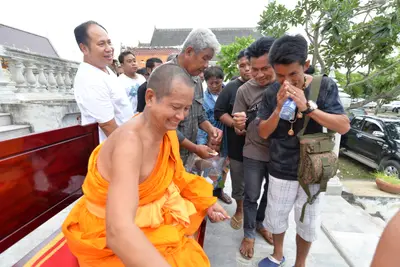 ประมวลภาพพิธีพุทธาภิเษกเหรียญเสมาบรมครู ท้าวเวสสุวรรณโณ รุ่นสร้างบารมี วัดจุฬามณี ปี ๒๕๖๐