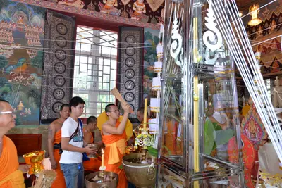 ประมวลภาพพิธีพุทธาภิเษกวัตถุมงคล รุ่นจิ๊กโก๋ ๖๐ วัดจุฬามณี ปี ๒๕๖๐
