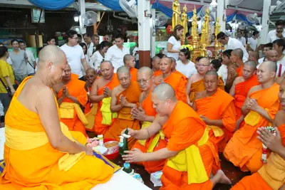 ประมวลภาพพิธีไหว้ครูบูรพาจารย์ วัดจุฬามณี ปี ๒๕๖๐