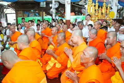 ประมวลภาพพิธีไหว้ครูบูรพาจารย์ วัดจุฬามณี ปี ๒๕๖๐