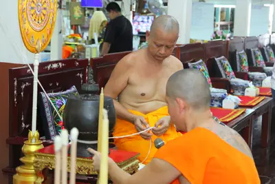 ประมวลภาพพิธีไหว้ครูบูรพาจารย์ วัดจุฬามณี ปี ๒๕๖๐