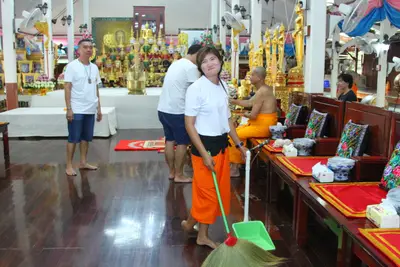 ประมวลภาพพิธีไหว้ครูบูรพาจารย์ วัดจุฬามณี ปี ๒๕๖๐