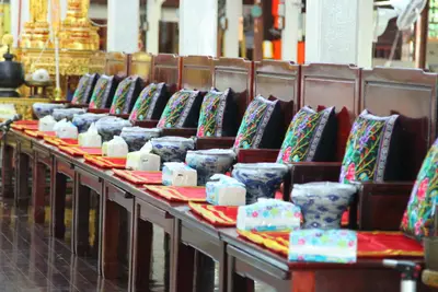 ประมวลภาพพิธีไหว้ครูบูรพาจารย์ วัดจุฬามณี ปี ๒๕๖๐