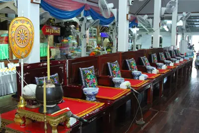 ประมวลภาพพิธีไหว้ครูบูรพาจารย์ วัดจุฬามณี ปี ๒๕๖๐