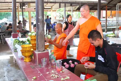 ประมวลภาพพิธีไหว้ครูบูรพาจารย์ วัดจุฬามณี ปี ๒๕๖๐