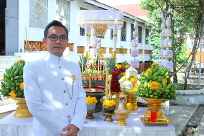 ประมวลภาพพิธีไหว้ครูบูรพาจารย์ วัดจุฬามณี ปี ๒๕๖๐