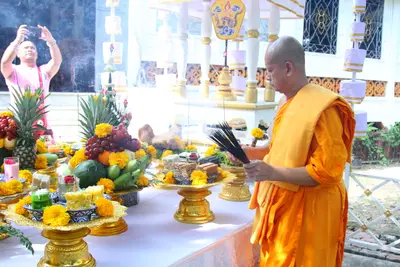 ประมวลภาพพิธีไหว้ครูบูรพาจารย์ วัดจุฬามณี ปี ๒๕๖๐