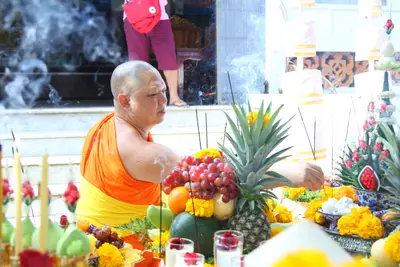 ประมวลภาพพิธีไหว้ครูบูรพาจารย์ วัดจุฬามณี ปี ๒๕๖๐