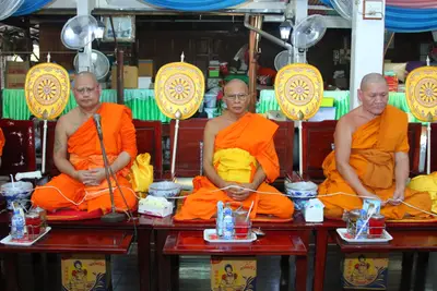 ประมวลภาพพิธีไหว้ครูบูรพาจารย์ วัดจุฬามณี ปี ๒๕๖๐