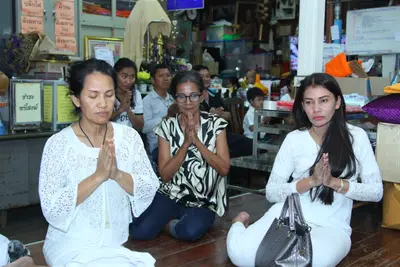 ประมวลภาพพิธีไหว้ครูบูรพาจารย์ วัดจุฬามณี ปี ๒๕๖๐