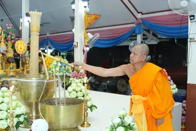 ประมวลภาพพิธีไหว้ครูบูรพาจารย์ วัดจุฬามณี ปี ๒๕๖๐