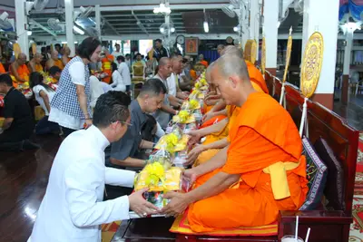 ประมวลภาพพิธีไหว้ครูบูรพาจารย์ วัดจุฬามณี ปี ๒๕๖๐