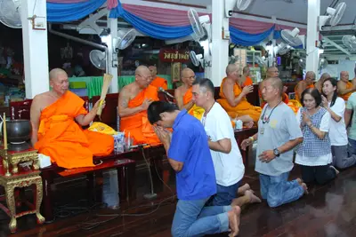 ประมวลภาพพิธีไหว้ครูบูรพาจารย์ วัดจุฬามณี ปี ๒๕๖๐