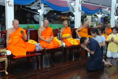 ประมวลภาพพิธีไหว้ครูบูรพาจารย์ วัดจุฬามณี ปี ๒๕๖๐